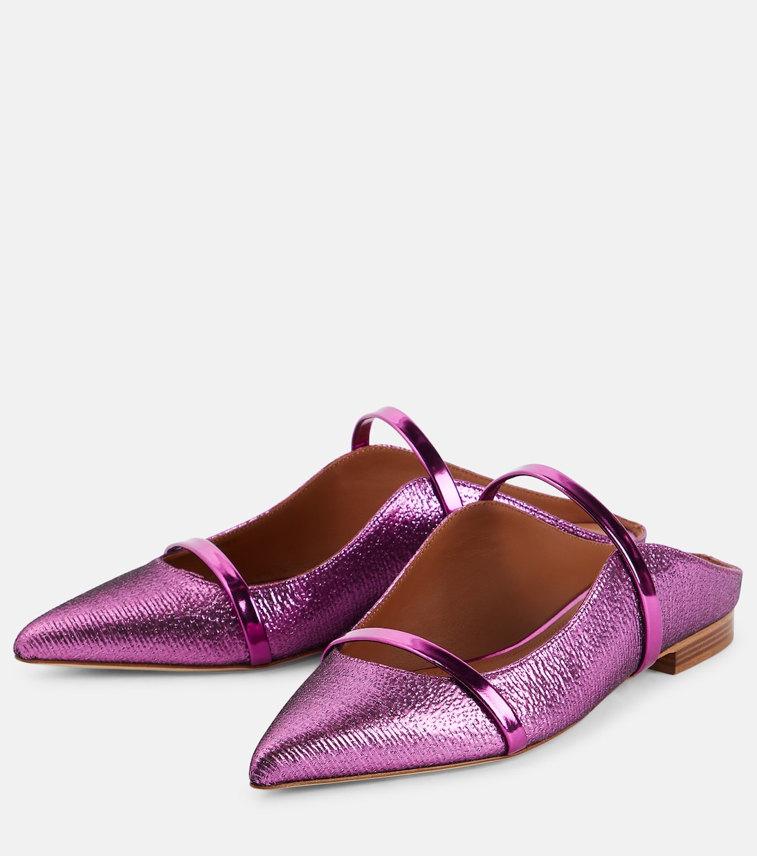 Slippers Maureen in Lurex® | Malone Souliers