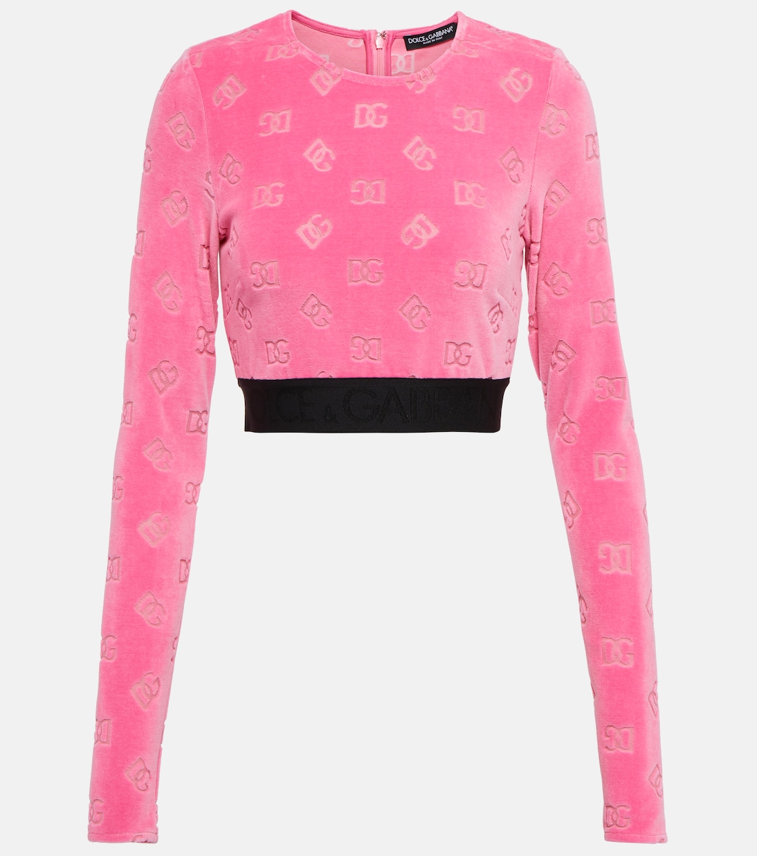 Cropped-Top aus Baumwolle | Dolce&Gabbana