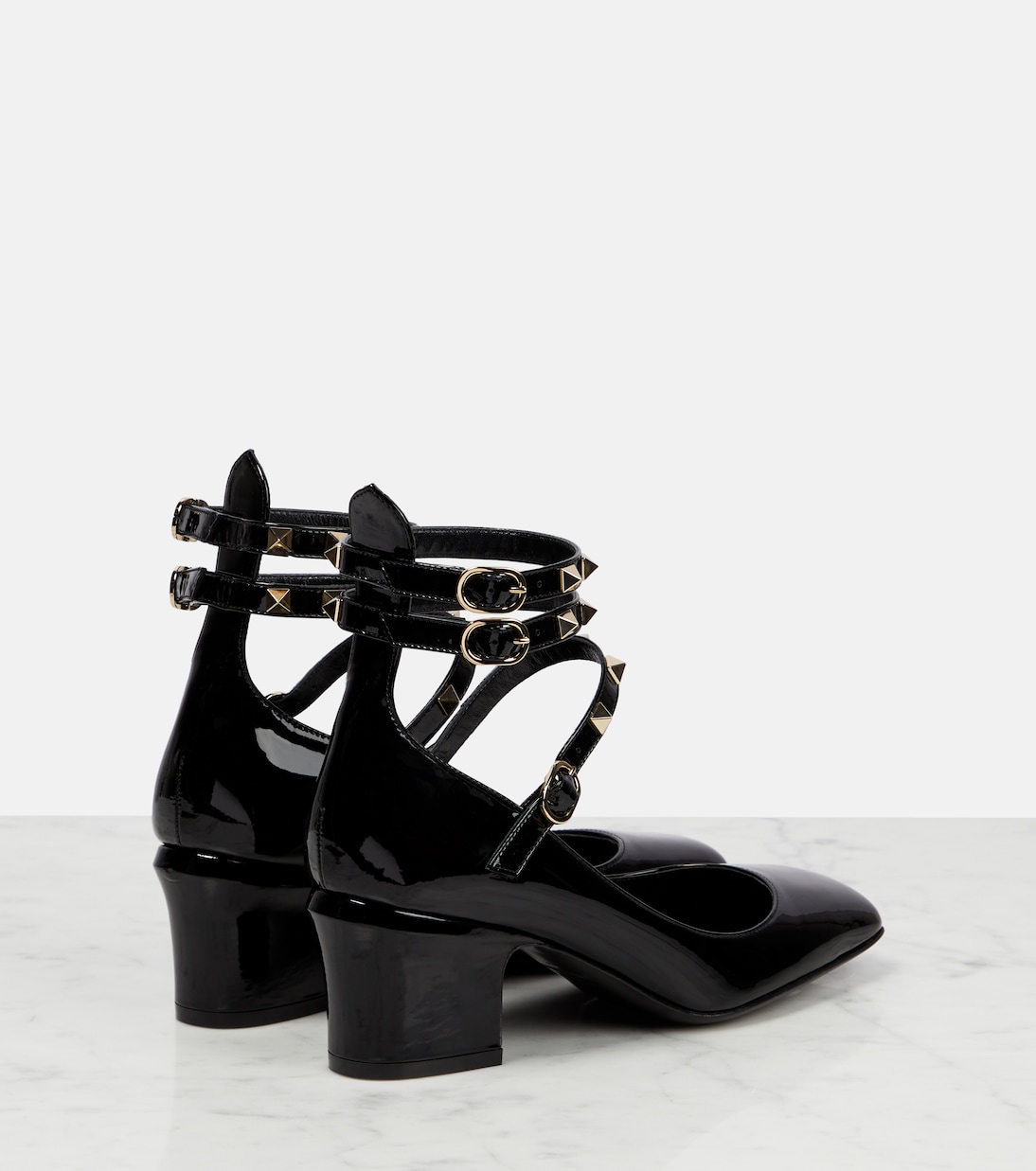 Rockstud patent leather pumps | Valentino Garavani