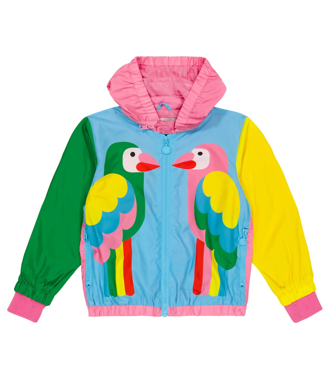 Printed rain jacket | Stella McCartney Kids