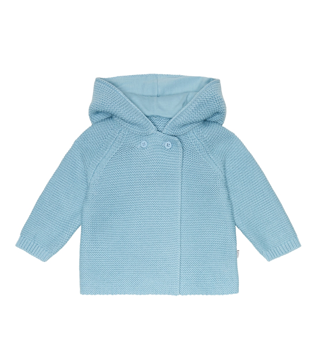 Bébé – Cardigan à capuche en coton et laine | Stella McCartney Kids