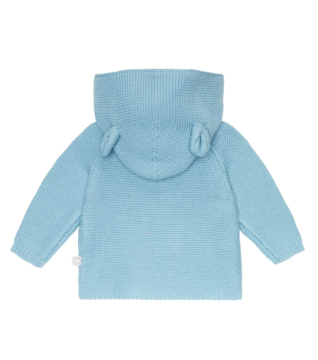 Bébé – Cardigan à capuche en coton et laine | Stella McCartney Kids
