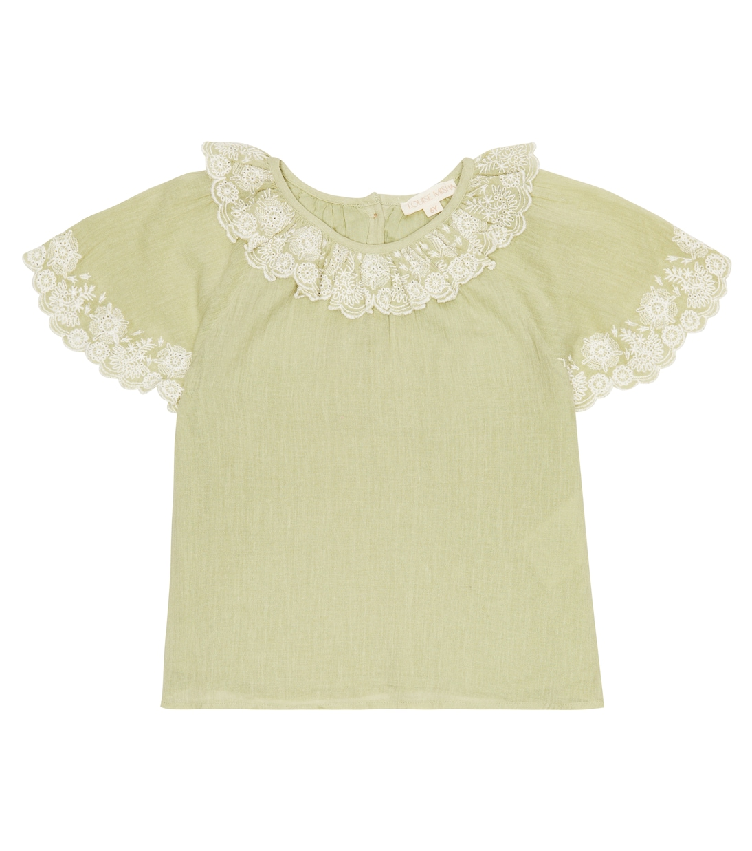 Blouse Antoinette brodée en coton | Louise Misha