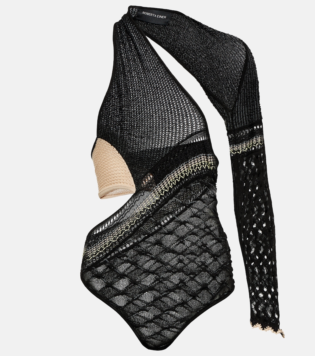 Dina asymmetric knit bodysuit | Roberta Einer