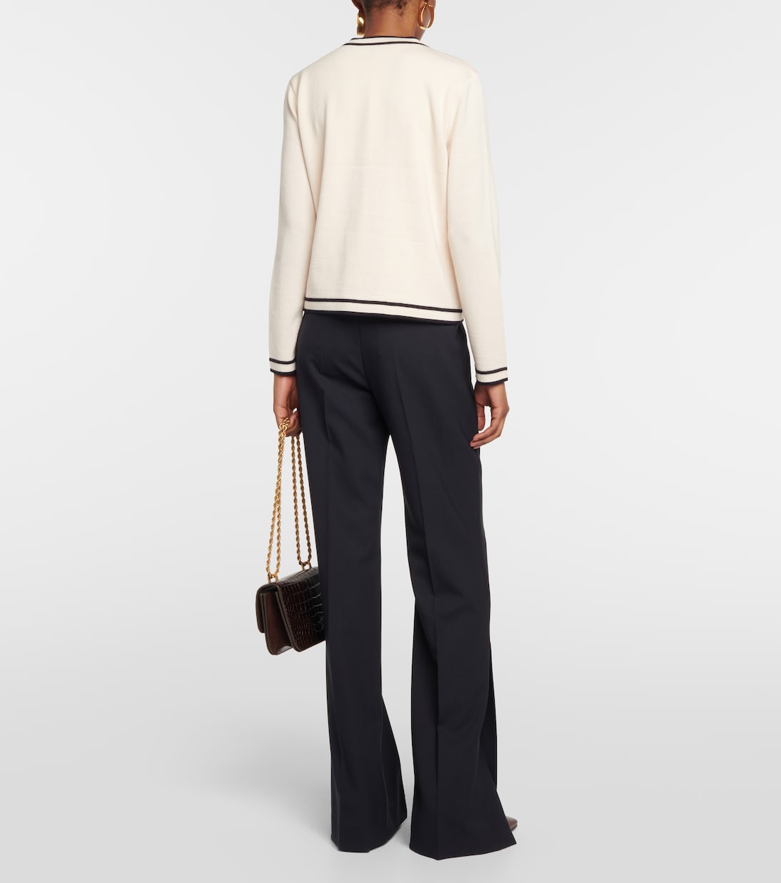 Chaqueta de Lana Kendra para Jóvenes por Tory Burch