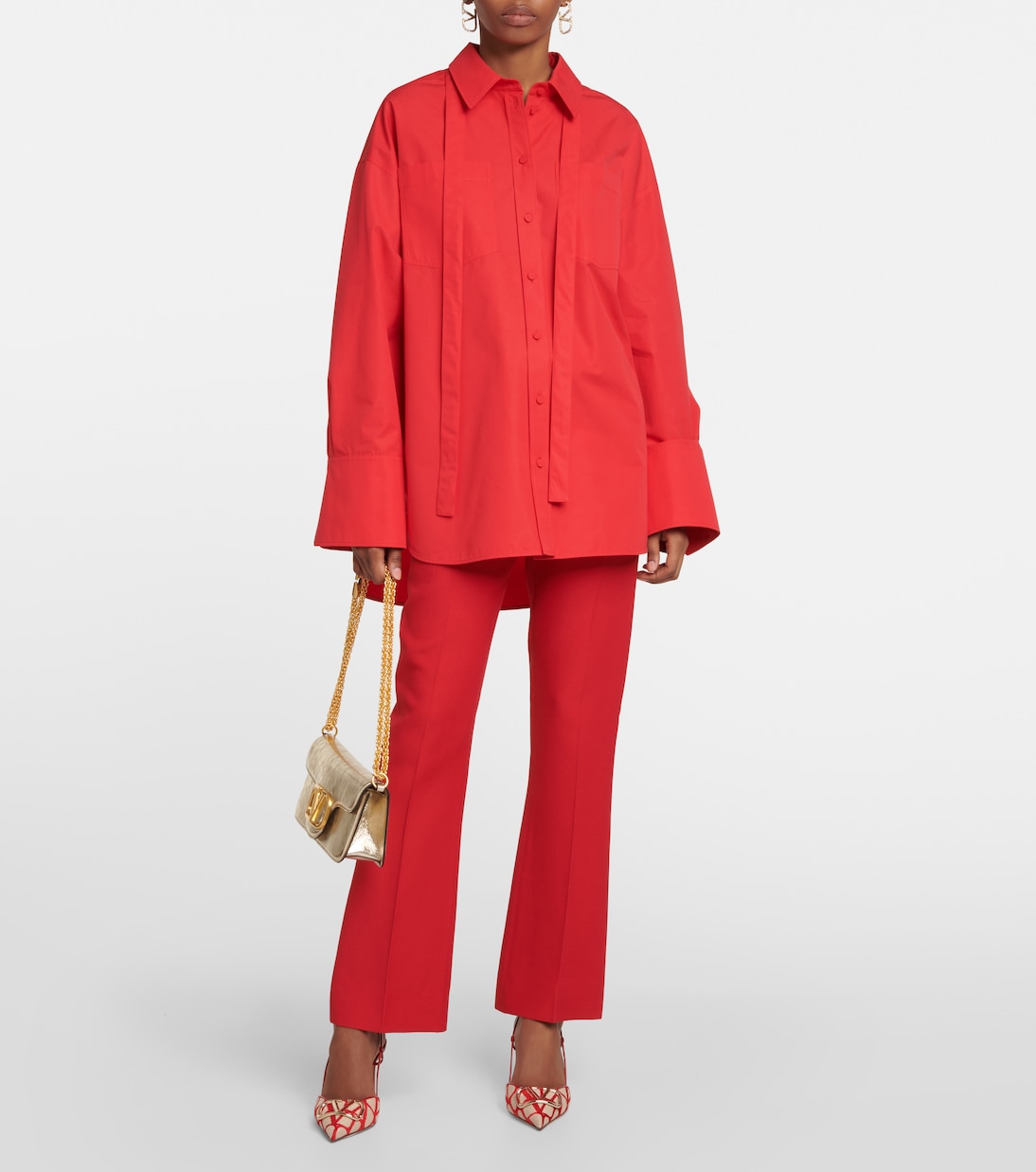 Camicia in popeline di cotone | Valentino