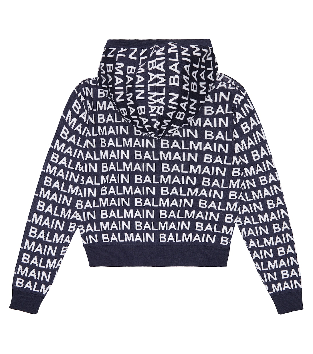 Hoodie aus einem Baumwollgemisch | Balmain Kids
