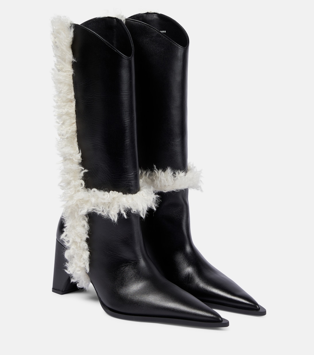 Botas altas Bridge de borrego sintético | Coperni