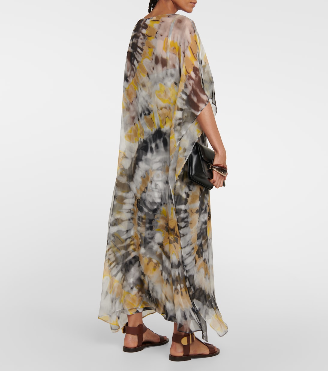 Printed silk kaftan | Chloé