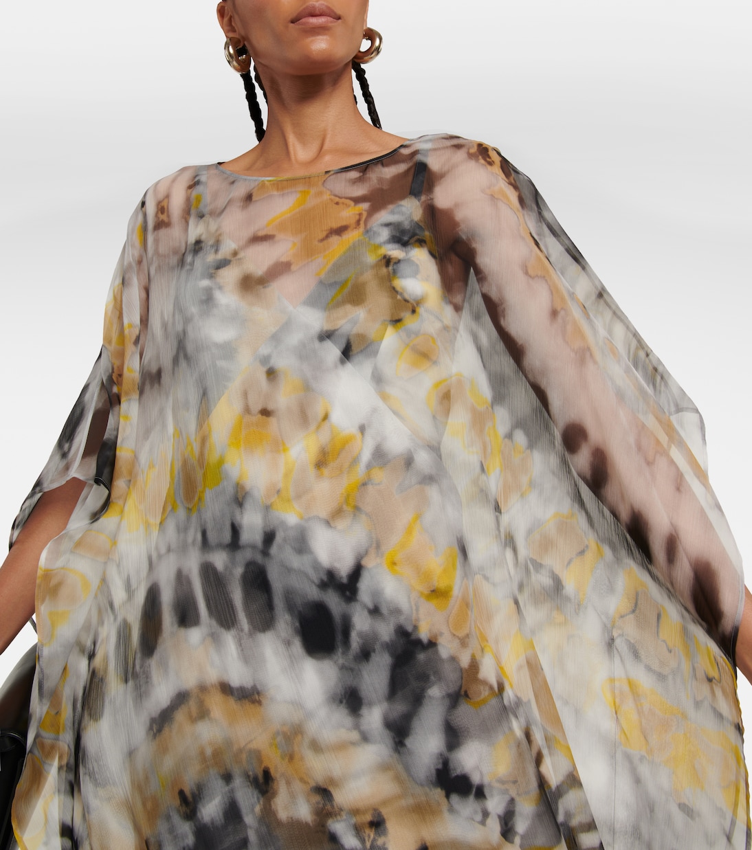 Printed silk kaftan | Chloé