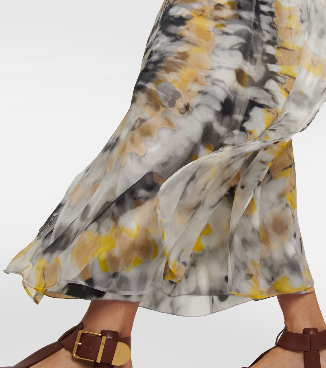 Printed silk kaftan | Chloé