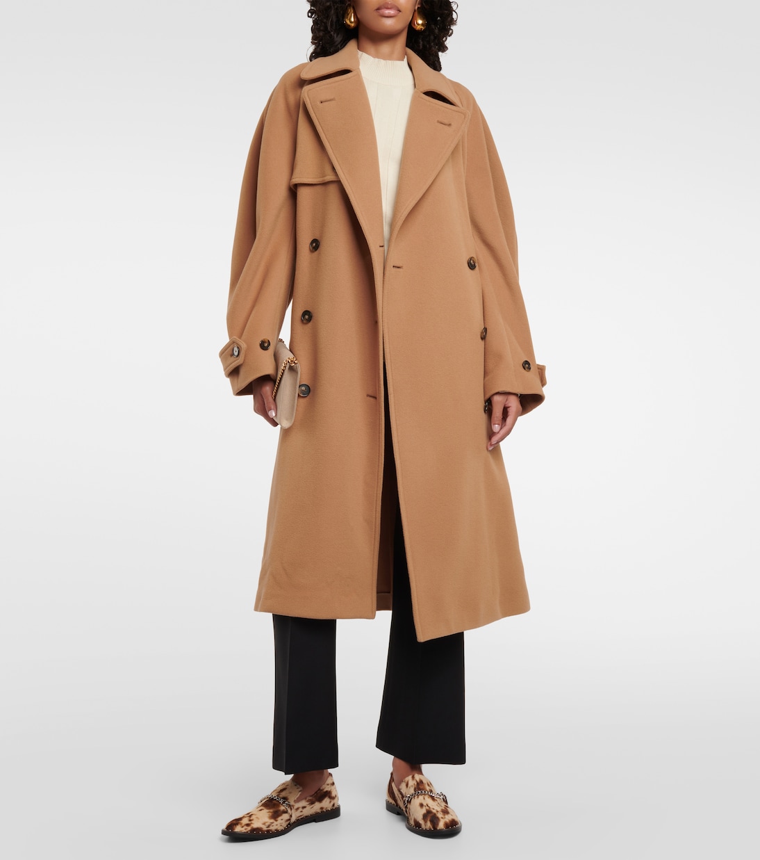 Loafers Falabella aus Samt | Stella McCartney