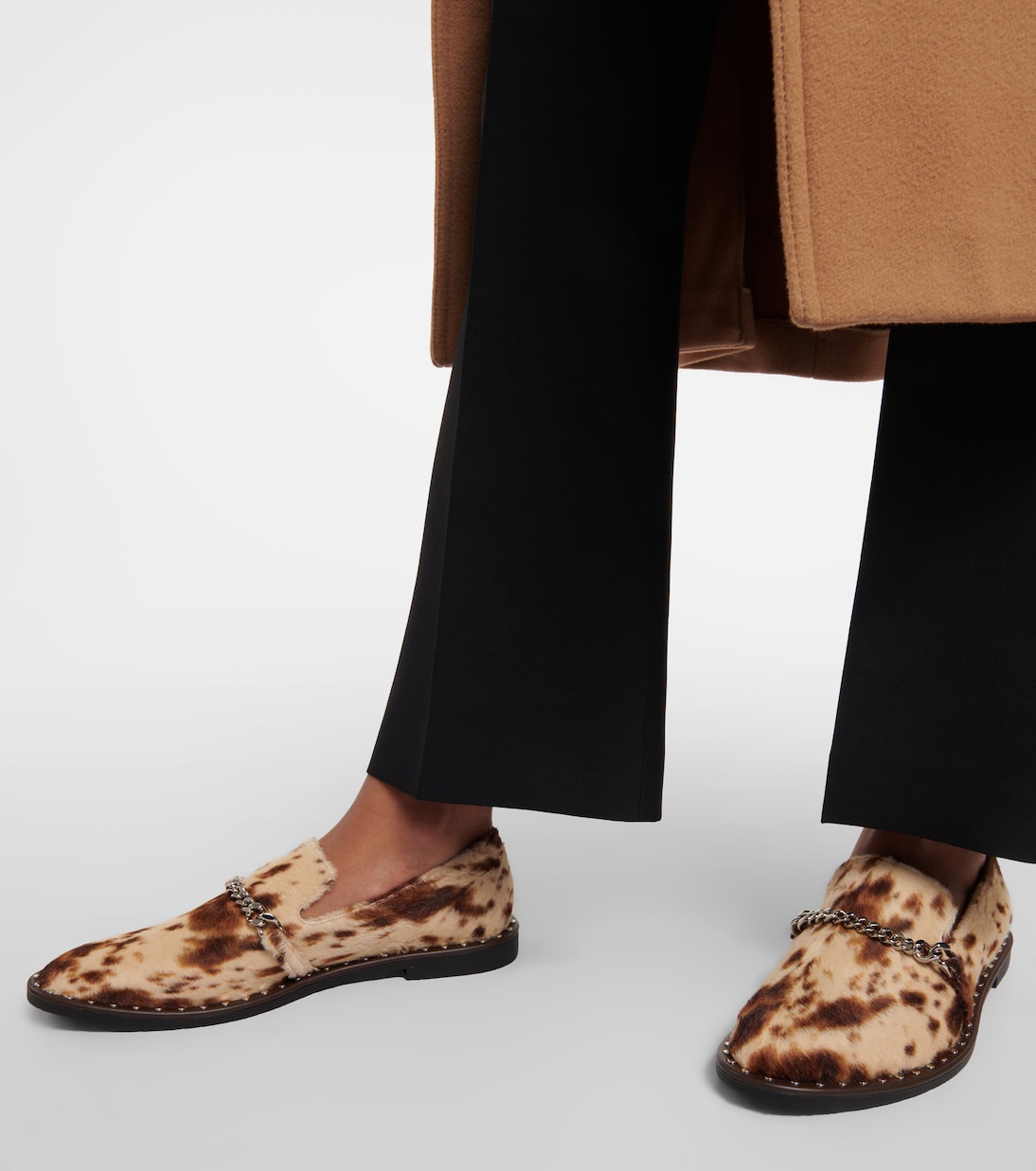 Loafers Falabella aus Samt | Stella McCartney
