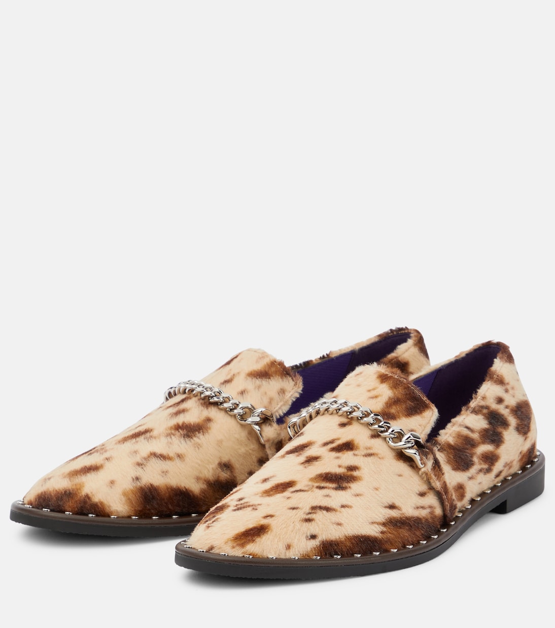 Loafers Falabella aus Samt | Stella McCartney