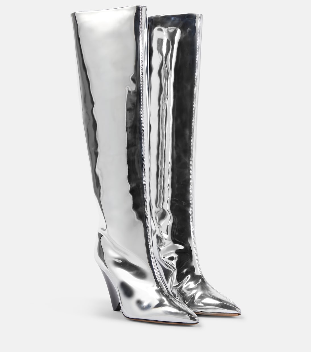 Botas altas Lakita de piel metalizada | Isabel Marant