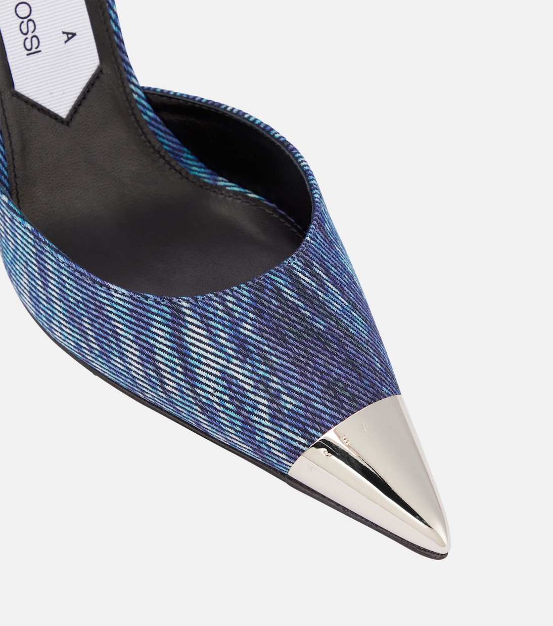 x Sergio Rossi salones en denim | Area