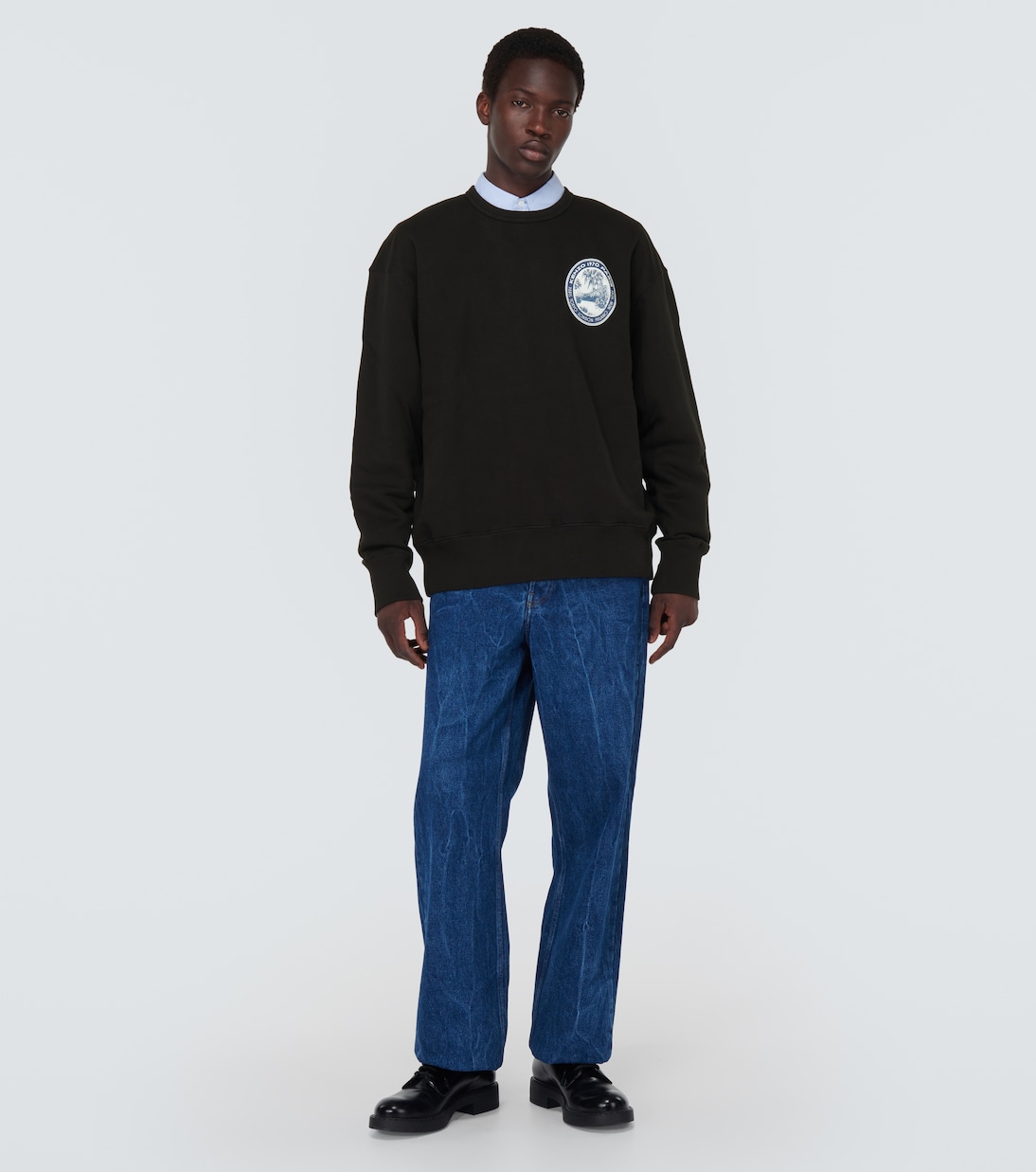 Felpa in jersey di cotone con logo | Kenzo