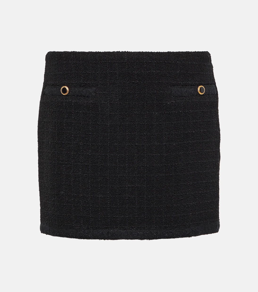 Minifalda de tweed a cuadros | Alessandra Rich