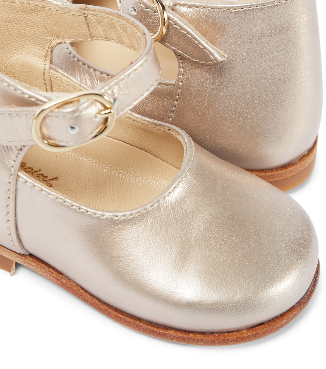 Baby Bijou leather flats | Bonpoint