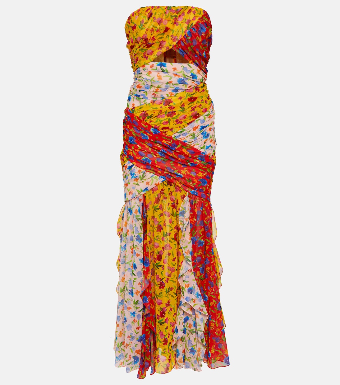 Bedrucktes Maxikleid | Carolina Herrera