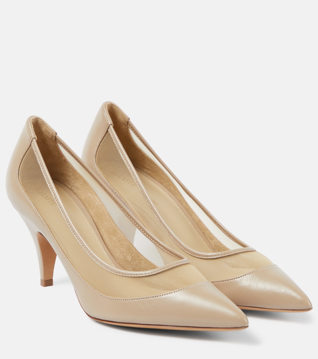 Pumps River in pelle e mesh | Khaite