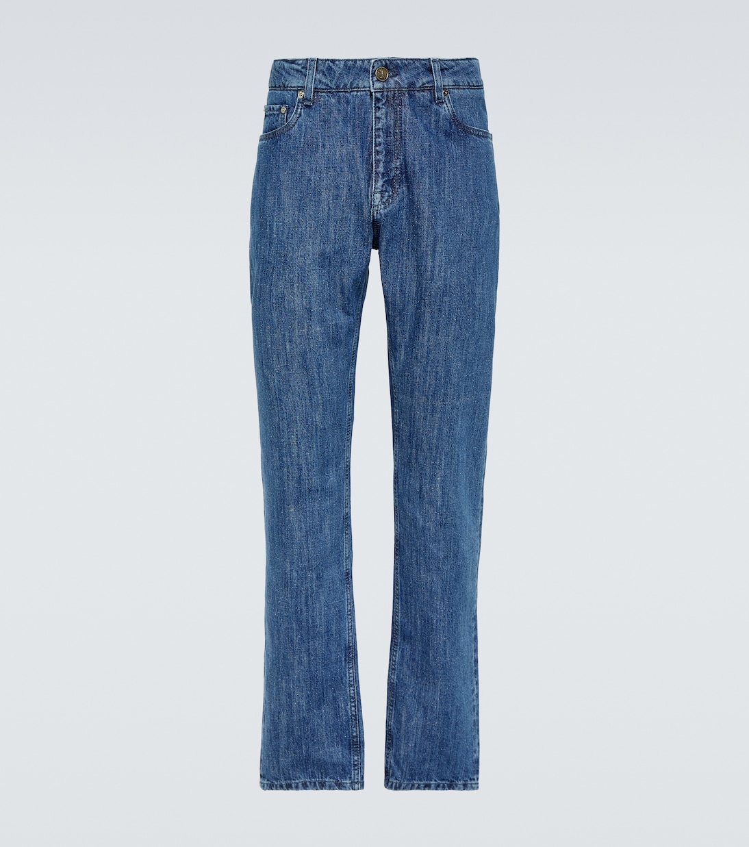 Jeans rectos de tiro bajo | Etro