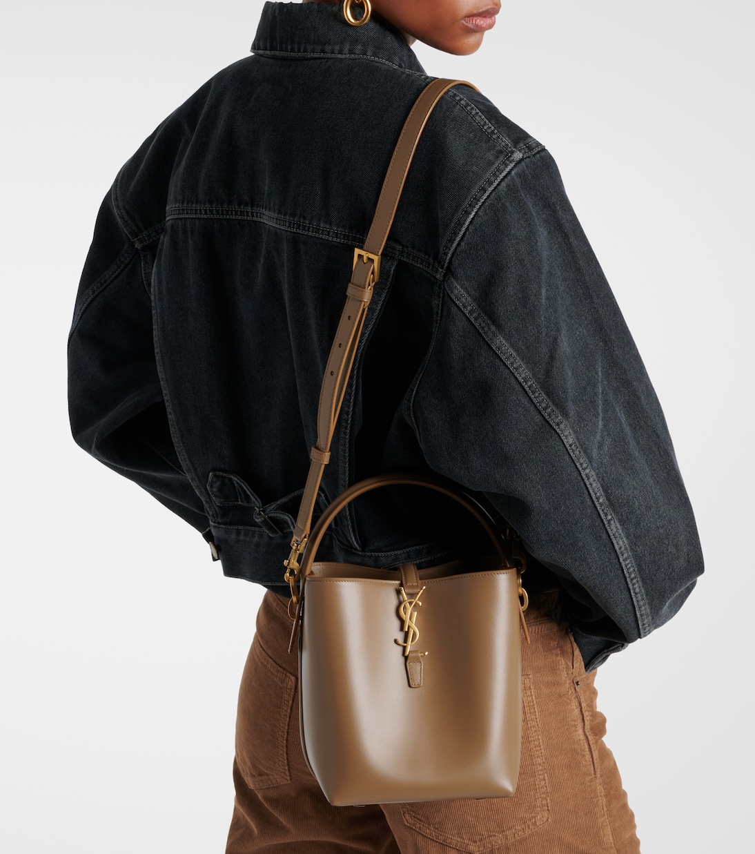 Secchiello Le 37 Small in pelle | Saint Laurent