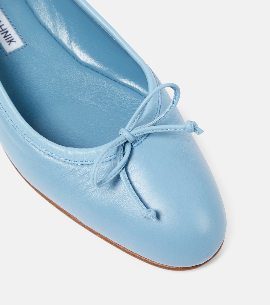 Ballerinas Veralli aus Leder | Manolo Blahnik