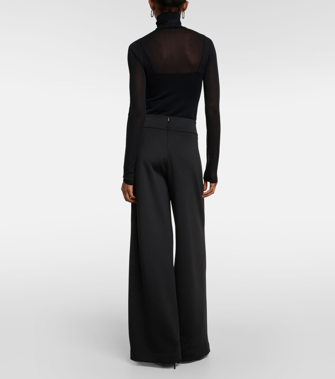 Pantalon ample Levante à taille haute | Max Mara
