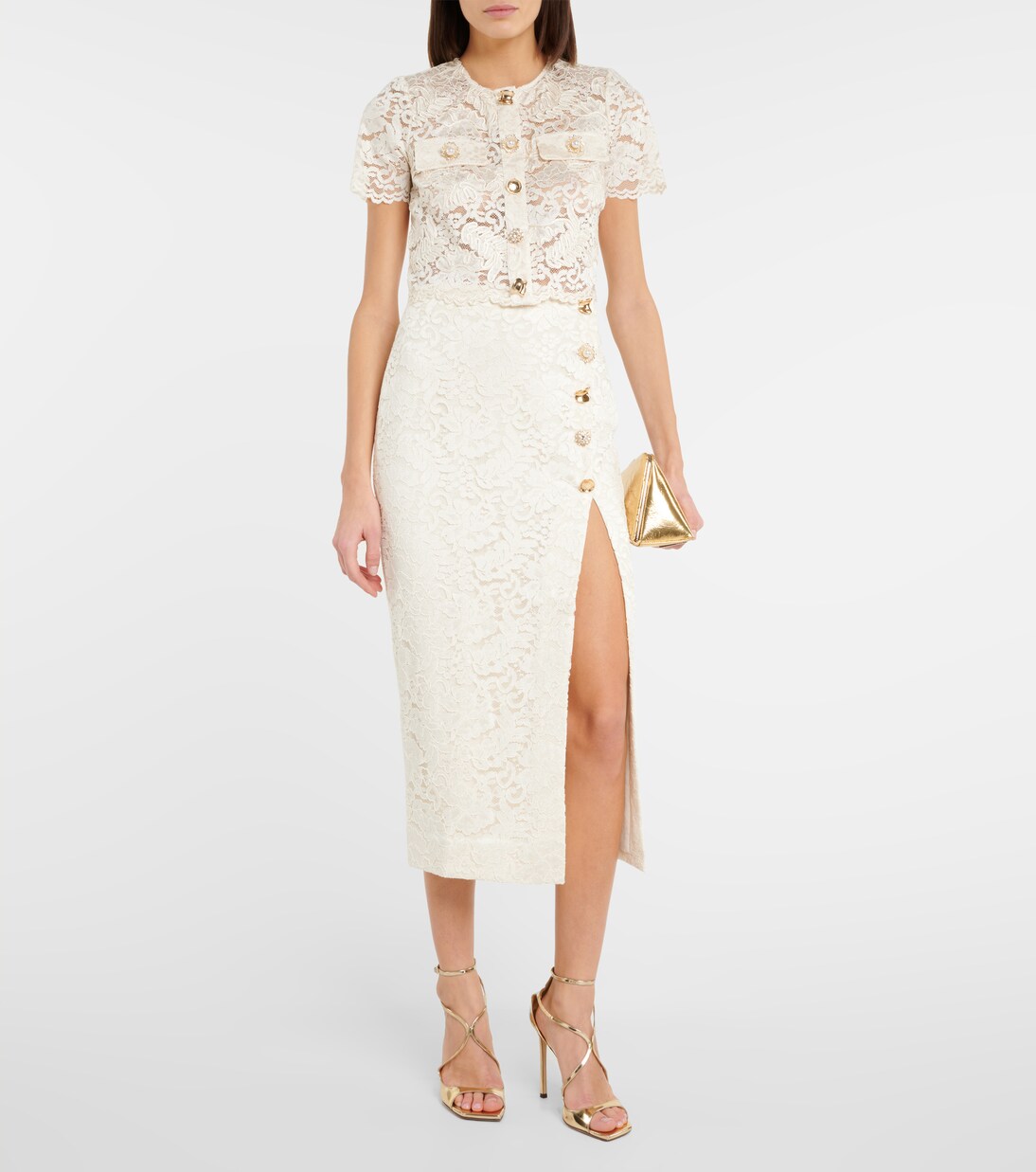 SELF-PORTRAIT - Woman - Beige - Skirt