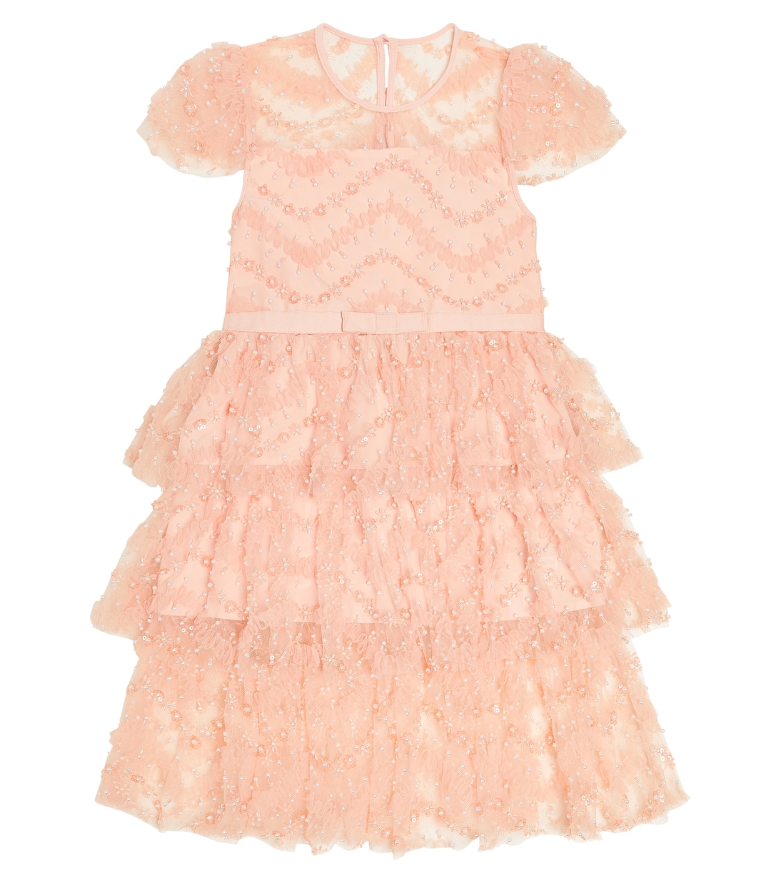 Kleid mit Pailletten | Self-Portrait Kids