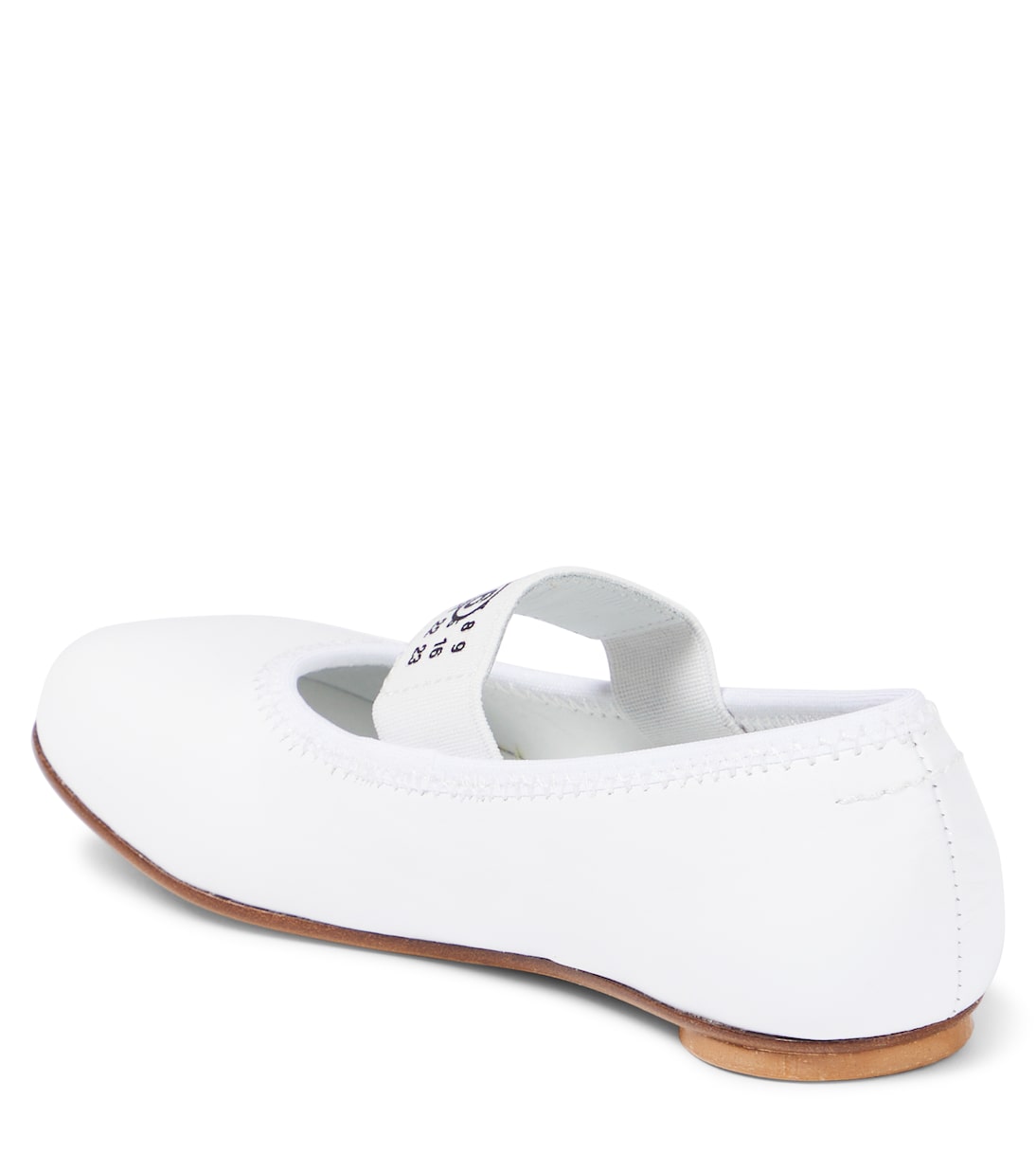 Ballerinas mit Leder | MM6 Maison Margiela Kids