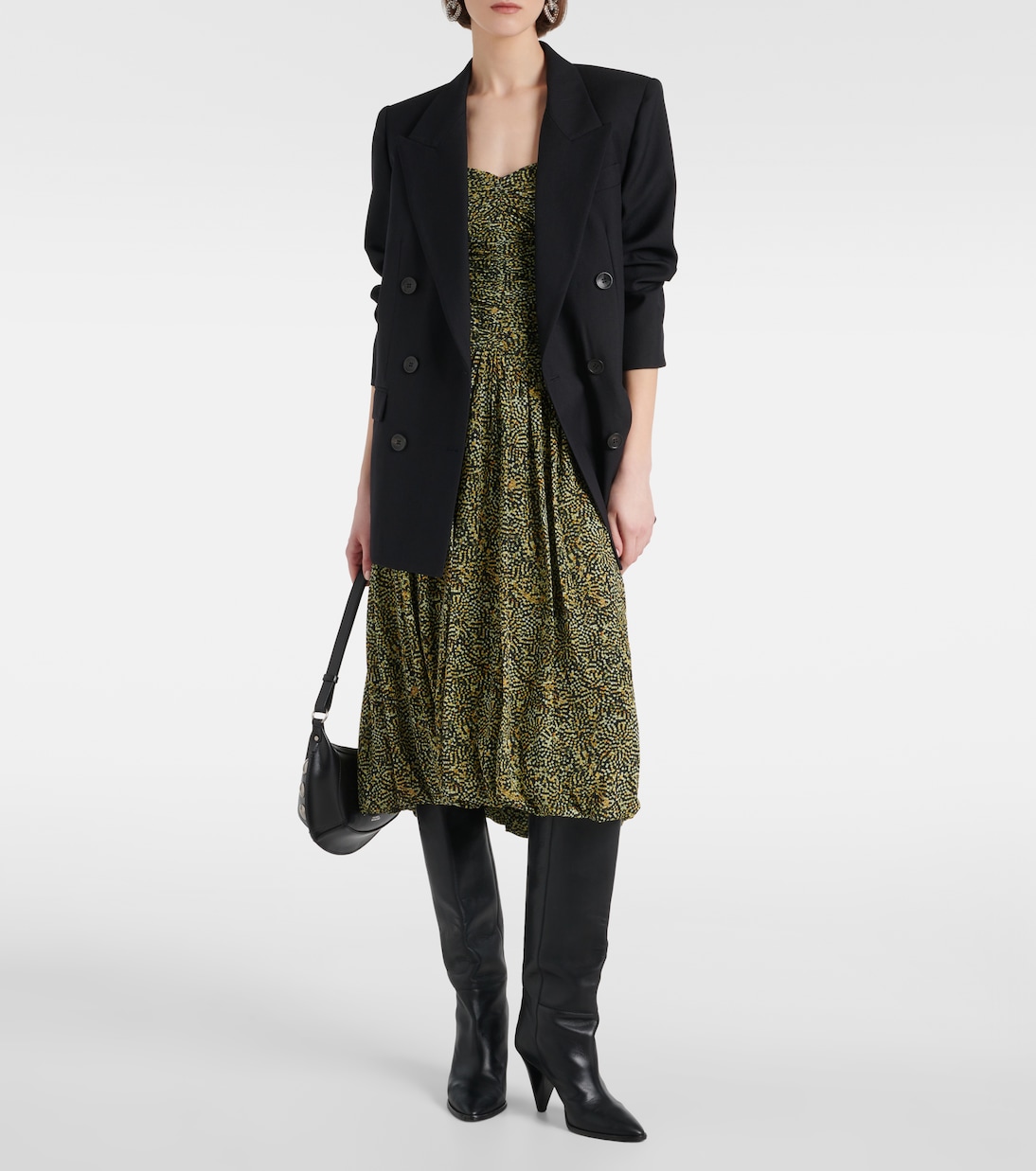 Robe midi Elisabeth imprimée | Isabel Marant