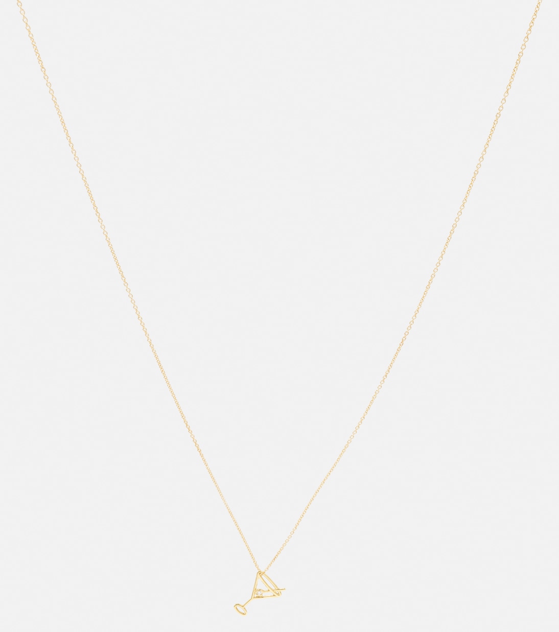 Collana Martini in oro 9kt con diamanti | Aliita