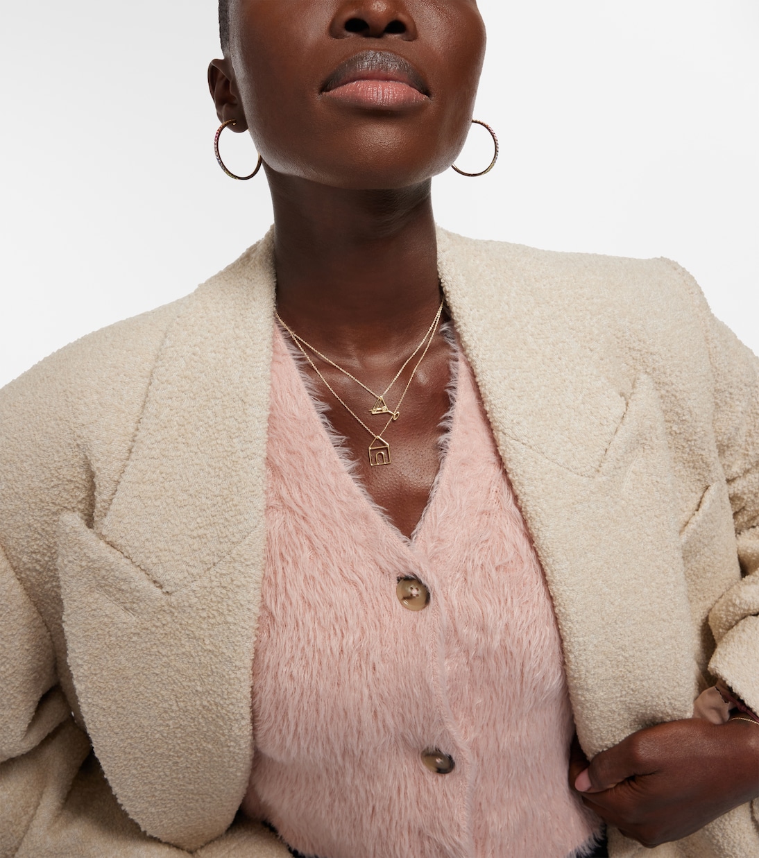 Collana Martini in oro 9kt con diamanti | Aliita