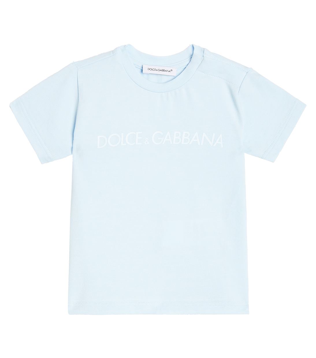 Bebé - camiseta de algodón con logo | Dolce&Gabbana Kids