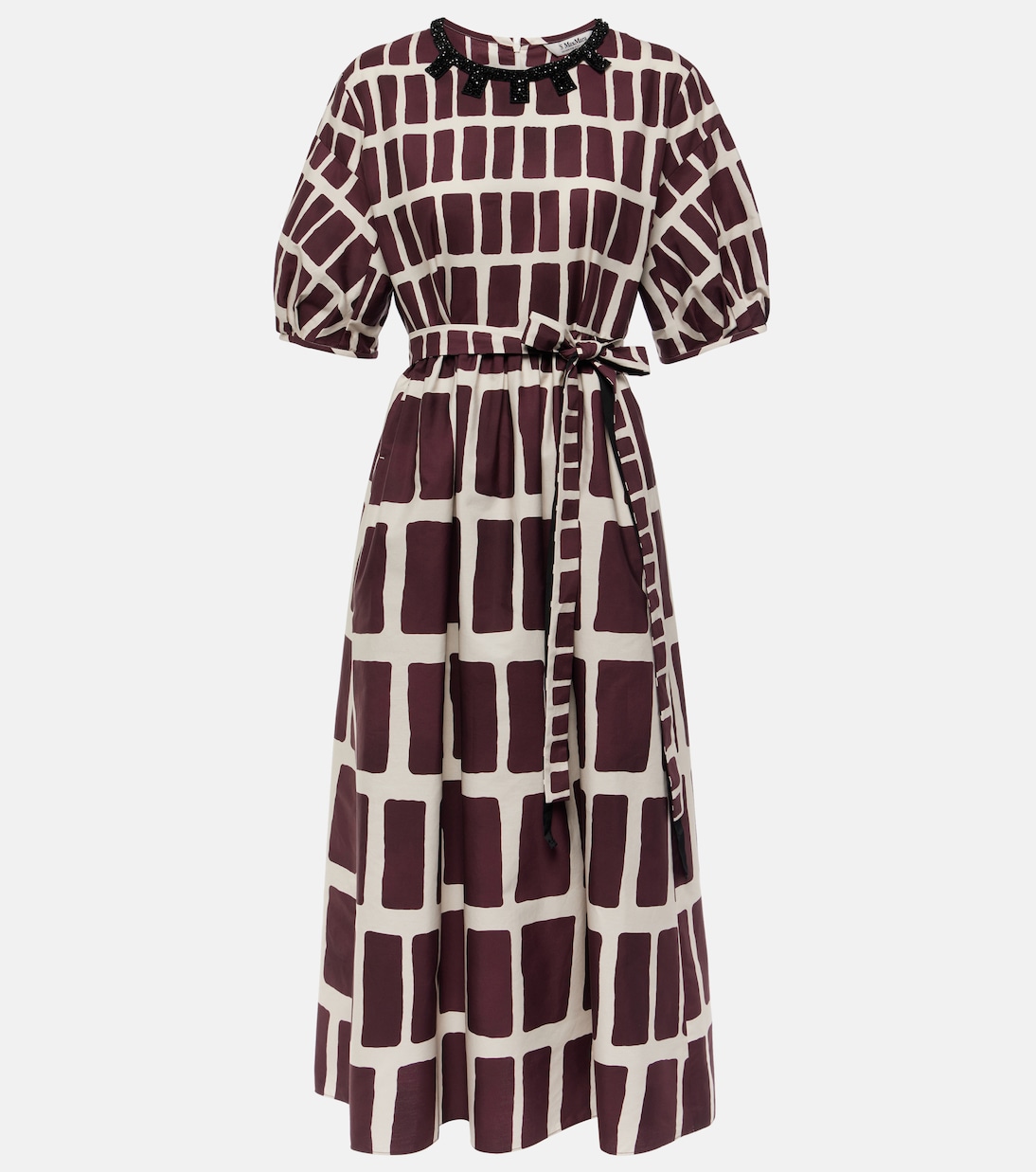 Robe midi imprimée en coton | 'S Max Mara