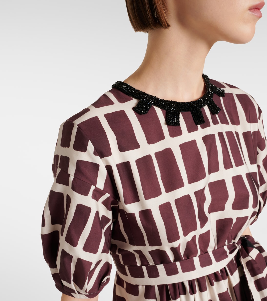 Robe midi imprimée en coton | 'S Max Mara