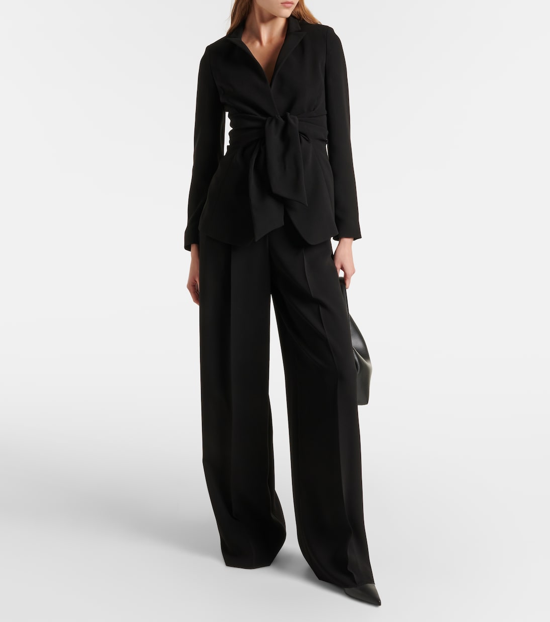 Blazer in cady con cintura | Max Mara