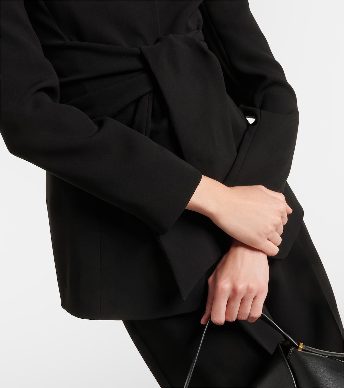 Blazer in cady con cintura | Max Mara