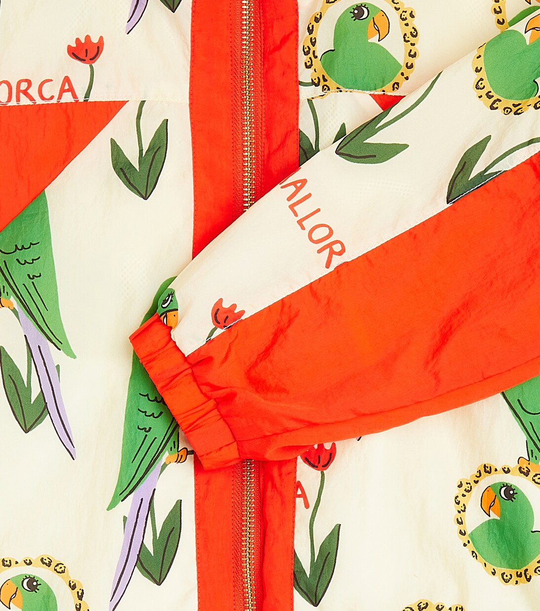 Chaqueta deportiva Parrots estampada | Mini Rodini