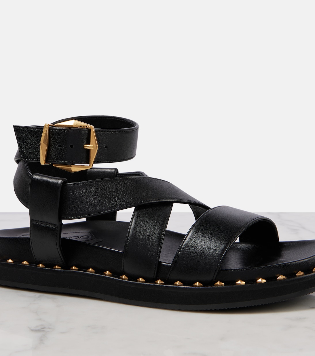 Sandali Blaise in pelle | Jimmy Choo