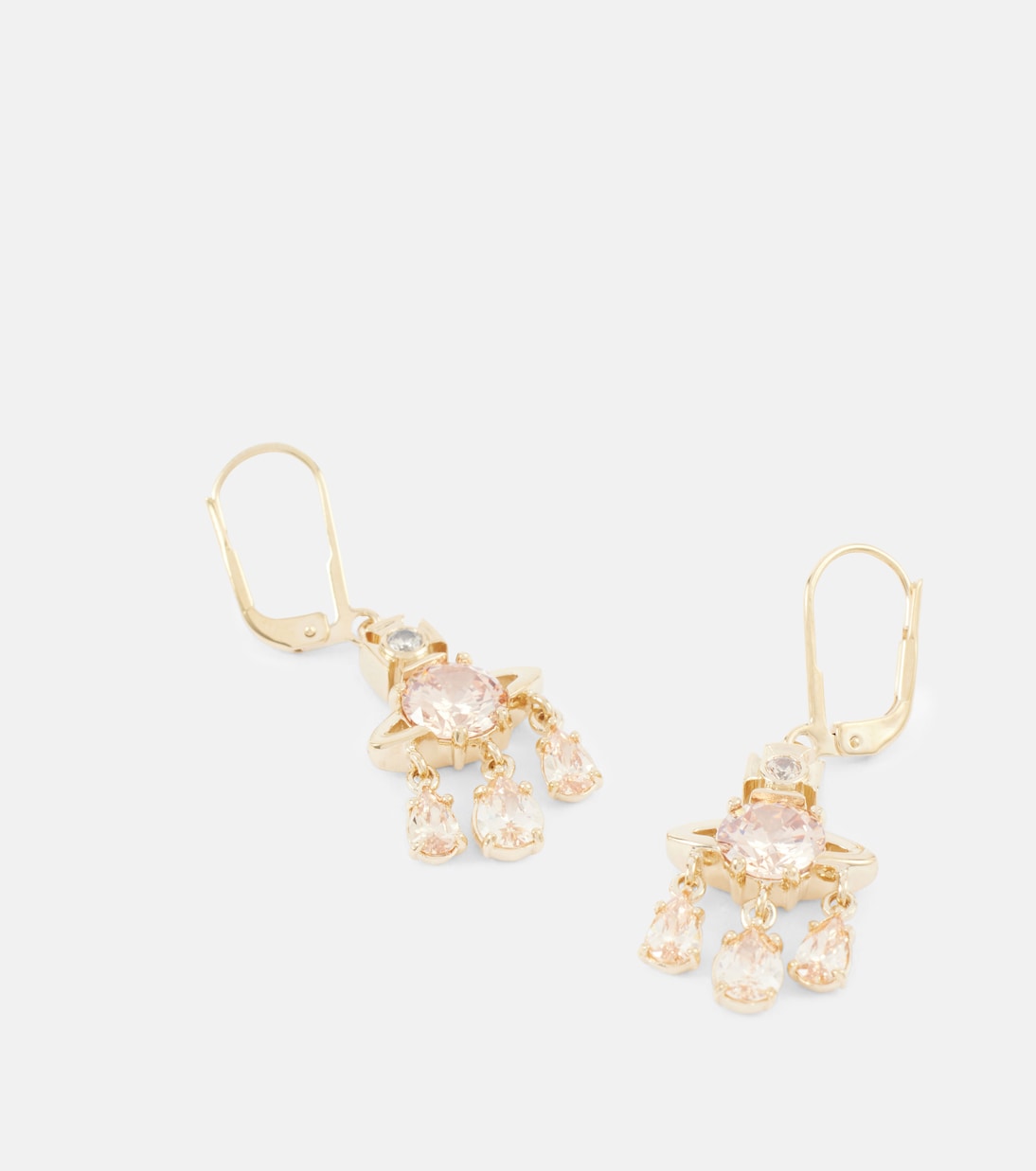 Joaquina crystal-embellished drop earrings | Vivienne Westwood