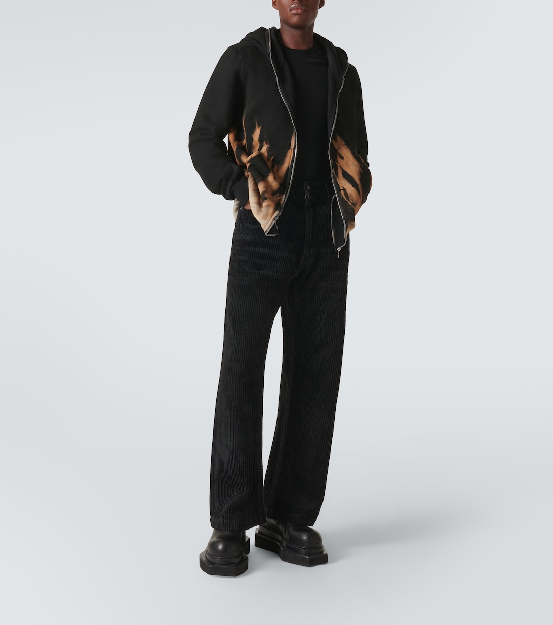 Kapuzenjacke Jumbo Gimp aus Baumwolle | DRKSHDW by Rick Owens