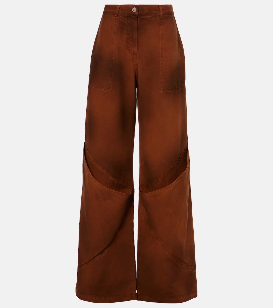 Jeans a gamba larga oversize | The Attico