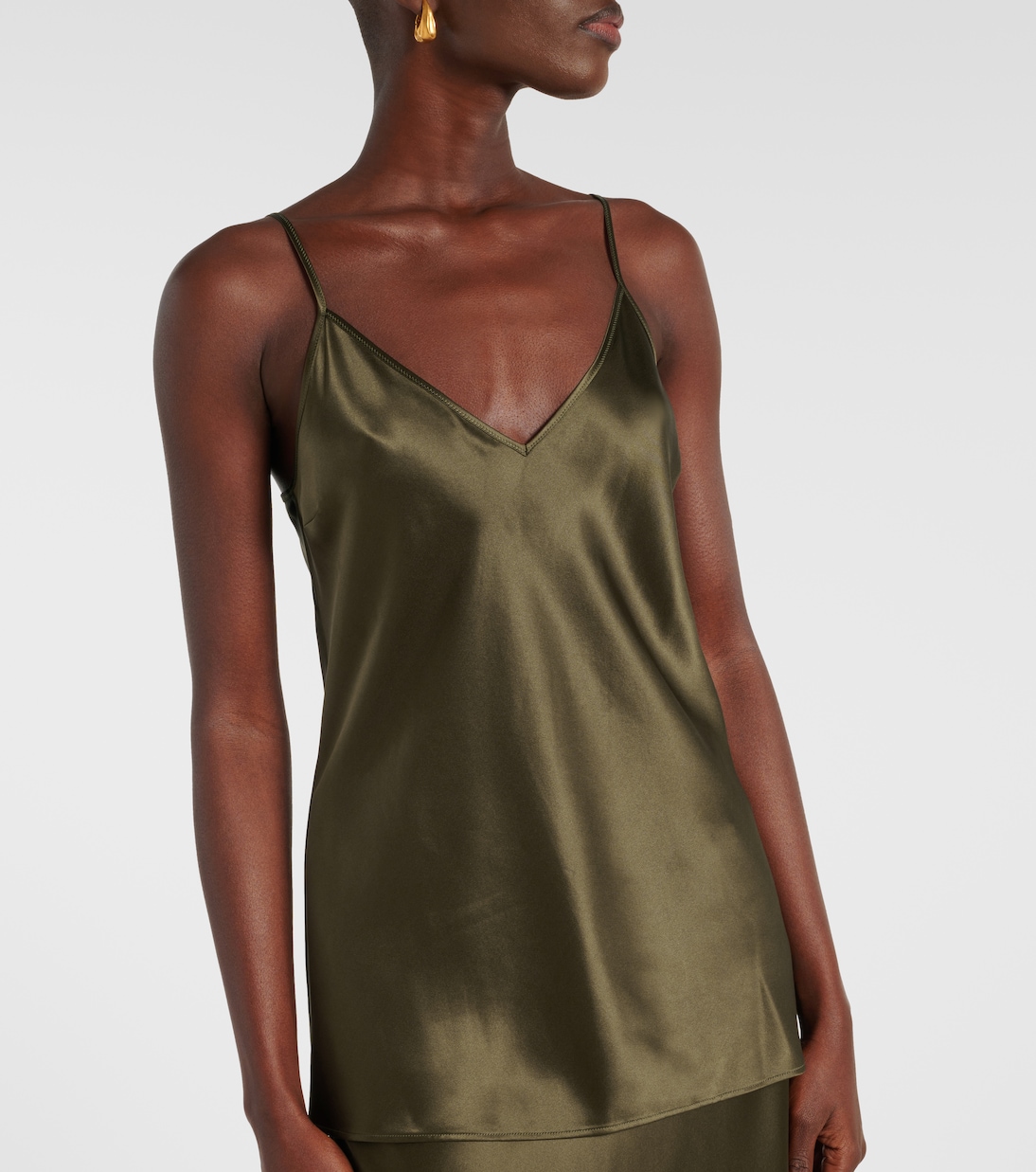 Clea silk satin top | Joseph