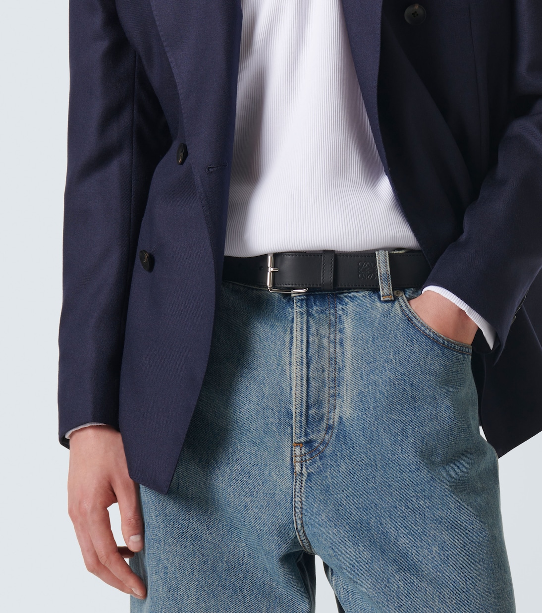 Gürtel Roller aus Leder | Loewe