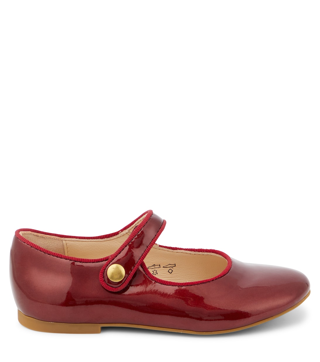 Ballerine Mary Jane Daisy Baby in vernice | Pom d'Api