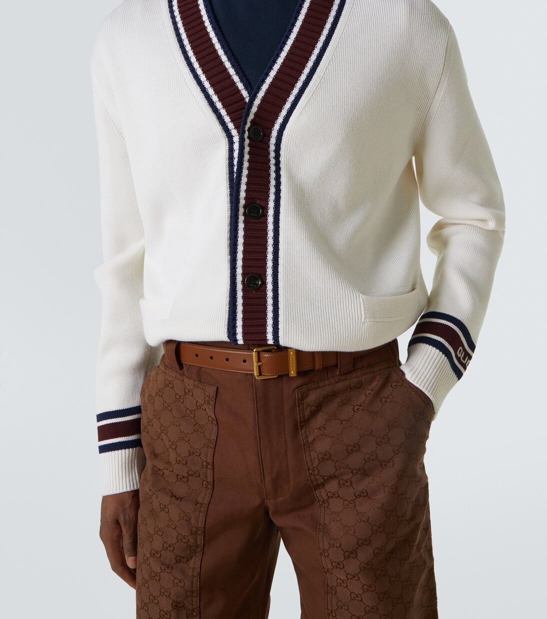 Cintura GG Emblem in pelle | Gucci