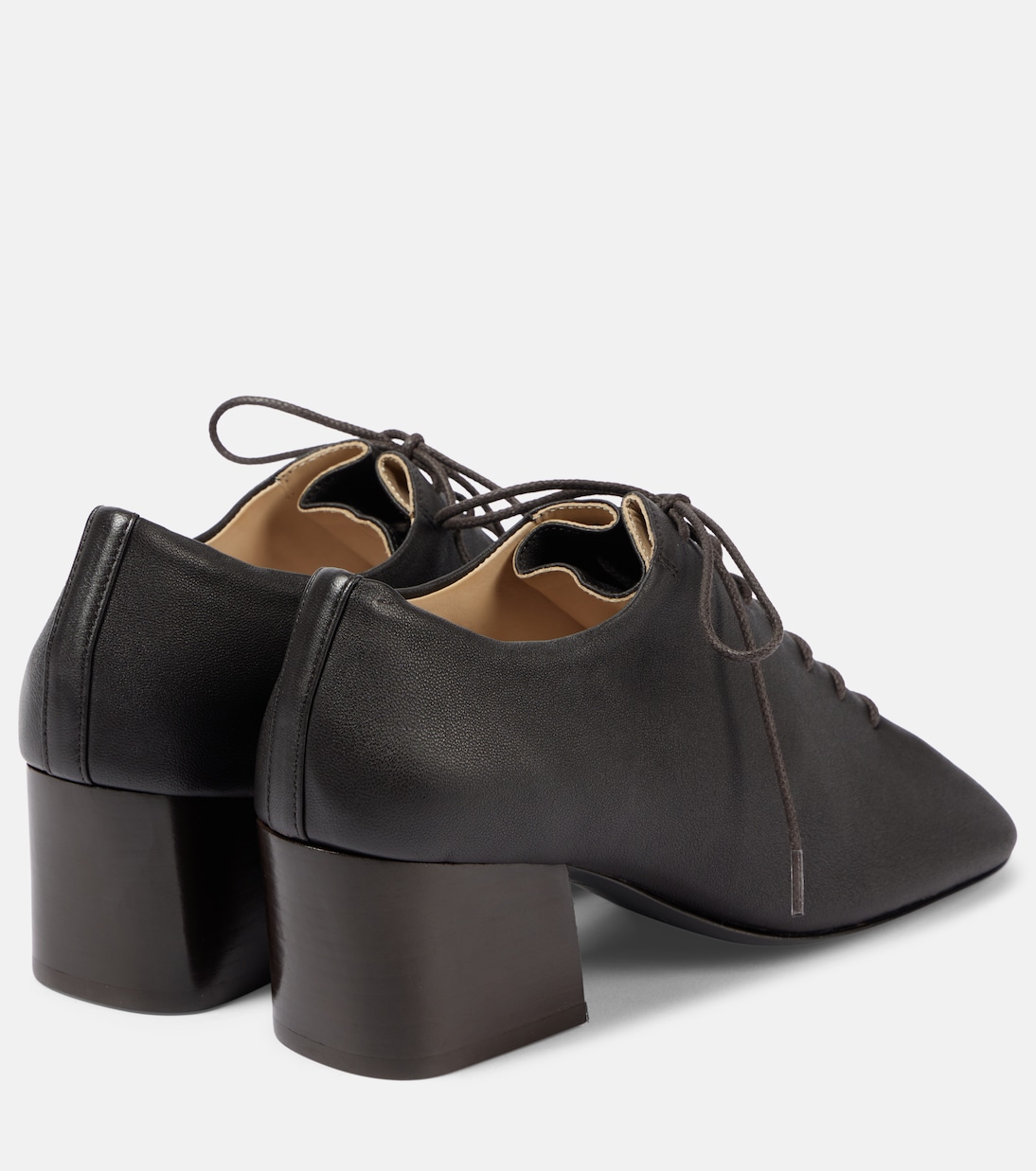 Stringate Souris in pelle | Lemaire